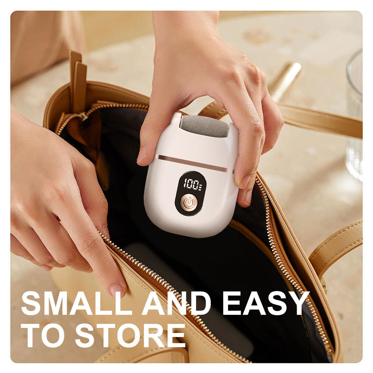 New Electric Callus Remover For Feet, Portable Rechargeable Foot Repair And Grinding Device With Digital Display, Heel Polisher File For Men Women Dry Callus Dead Skin